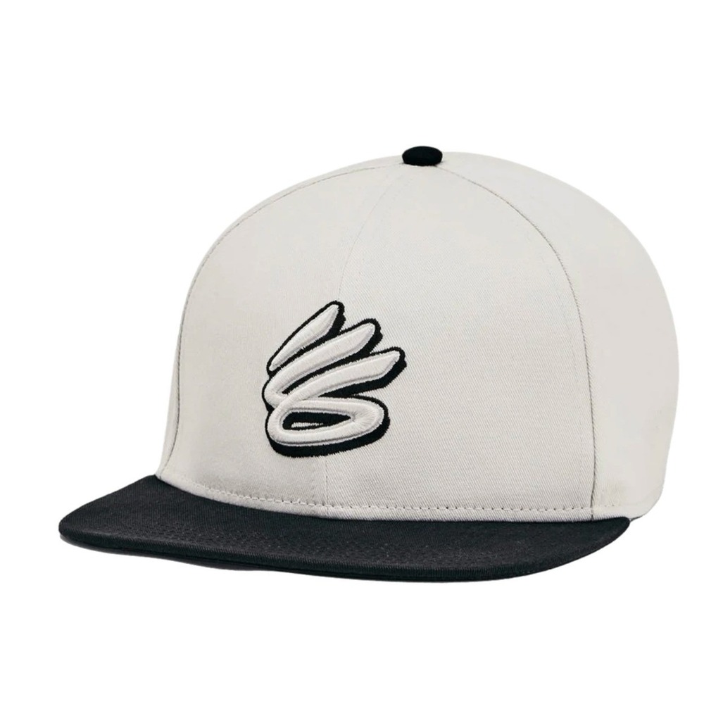 Under Armour SC30 Steph Curry Snapback Hat White Clay NBA Basketball Cap 1383487